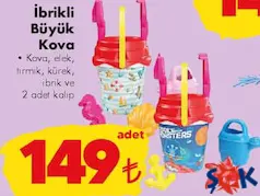 GOKİDY OYUNCAK İBRİKLİ BÜYÜK KOVA